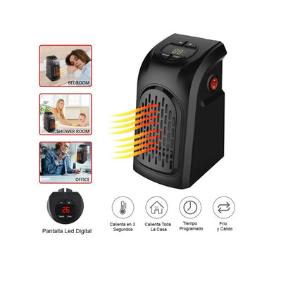 CALEFACTOR DE PANTALLA LED HANDY HEATER